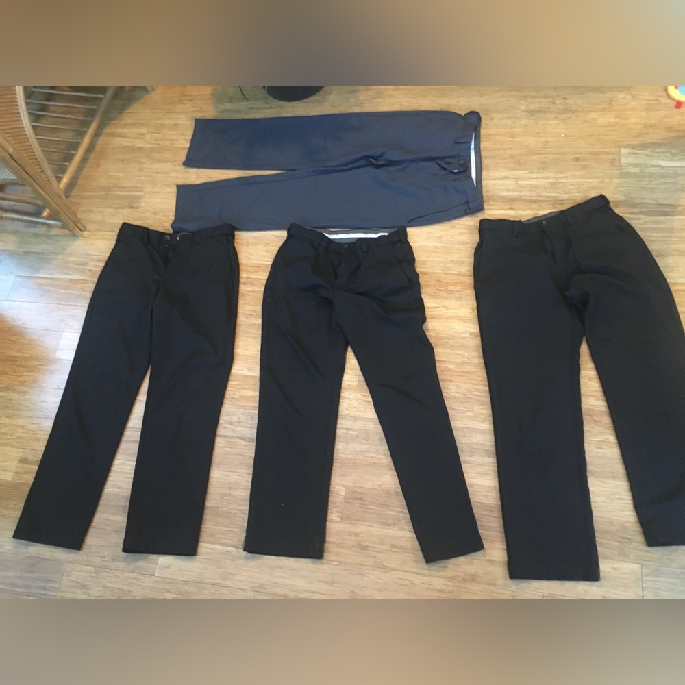 4 Haggar Cool 18 pants 30X30